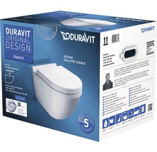 Duravit Starck 3 vägghängd toalettförpackning