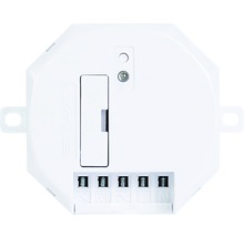 Vit universaldimmer med skruvterminalanslutning
