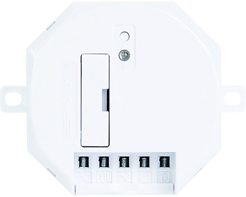Vit universaldimmer med skruvterminalanslutning