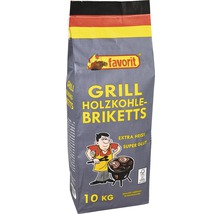 Säck grillkolbriketter, 10 kilogram