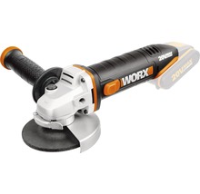Batteridriven vinkelslip med extra handtag från WORX