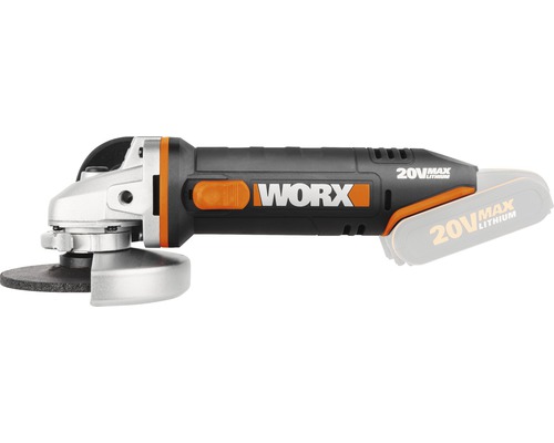 Worx batteridriven vinkelslip med 20 volt