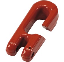 Chokerkrok PÖSAMO med gaffel G80 5/16" stål röd