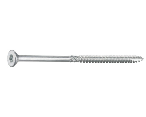 Träskruv GRABBER 5,0x100mm förzinkad C1 100-pack TFZ50100 Träskruv med försänkt huvud och Torx-drivning