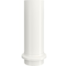 Vitt stuprör av plast