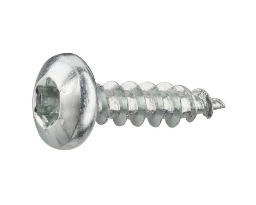 Träskruv GRABBER C1 4,0x16mm kullrig 200-pack TKZ4016 Silverfärgad linsskruv med invändig sexkant