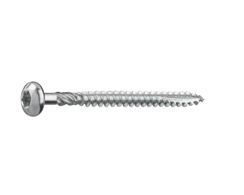 Träskruv GRABBER C1 4,0x50mm kullrig 200-pack TKZ4050 Skruv med linshuvud och insex