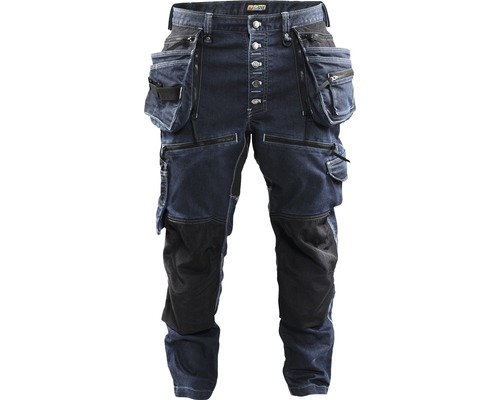 Arbetsbyxa BLÅKLÄDER denim stretch X1900, marinblå strl. C50