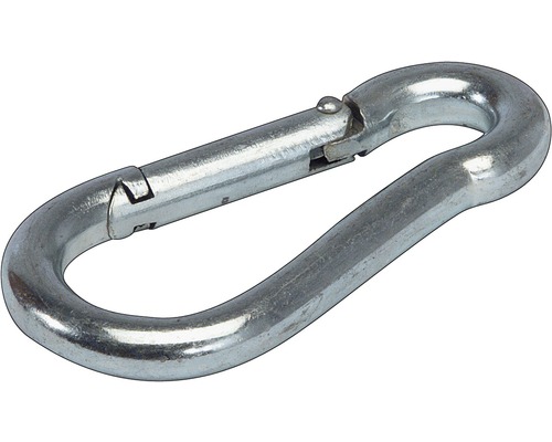 Karbinhake 11x120 mm, elförzinkad, 10 styck Karbinhake 11x120 mm, elförzinkad, 10 styck