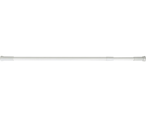 Duschdraperistång MSV vit blank 110-200cm Ø 21mm 
140095