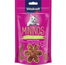 Förpackning kattgodis Mininos Jolly Jerky med anka från Vitakraft