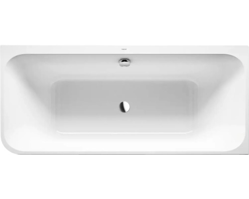 Badkar mot vägg Duravit Happy D.2 vit slät vänstervariant 80x180 cm