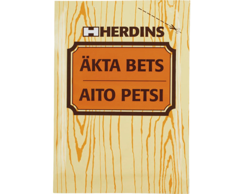 Herdins Äkta Bets träbets förpackning