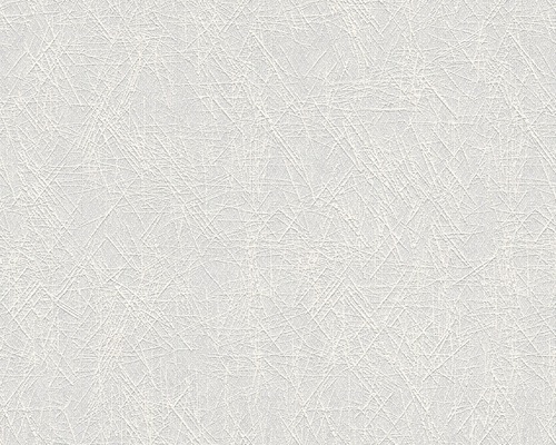 Vit vinyltapet med oregelbundet linjemönster