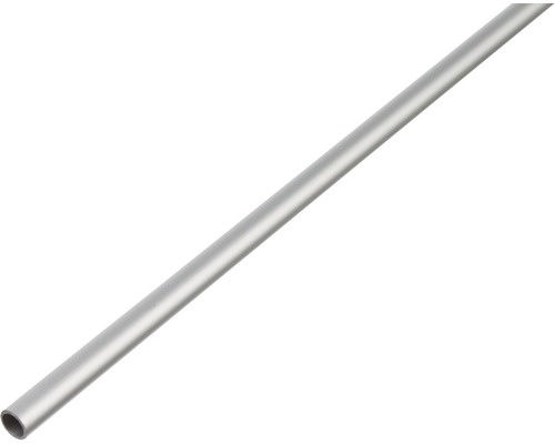Rundrör ALBERTS aluminium silver Ø 20mm 2m