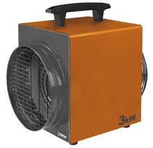 Elektrisk värmare med 3 kilowatt effekt och bärhandtag