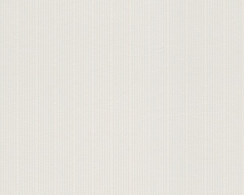 Vit tapet med randigt mönster.