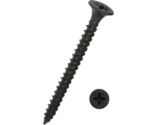 Gipsskruv DRESSELHAUS 3,9x25mm fosfaterad 1000-pack En enda gipsskruv med Phillips-huvud