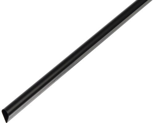 Klämprofil ALBERTS PVC svart 15x0,9 mm 1 m