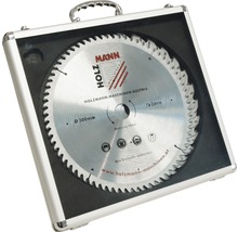 Sågklinga HOLZMANN cirkelsåg set hårdmetall 3-delar Ø 254mm, 24Z, 42Z, 60Z