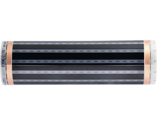 Golvvärme EBECO Foil bredd 43cm löpmeter 26W/m utan termostat eller tillbehör Ebeco golvvärmematta rullad
