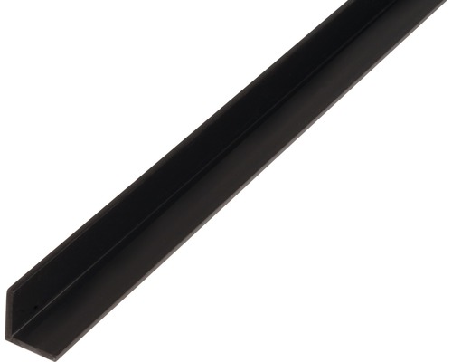 Vinkelprofil ALBERTS plast svart 30x30x2mm 2m