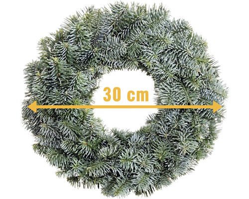 Grankrans med en diameter på 30 cm