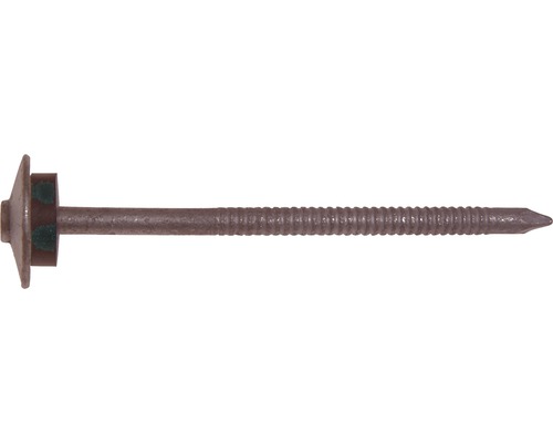 Klockspik GUNNEBO 60x3,7mm varmförzinkad svart 100st En skruv med huvud