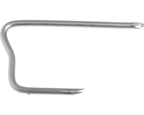 Takpannekrok GUNNEBO rostfri 60x30x25x3mm 100st Metallstift med böjd form