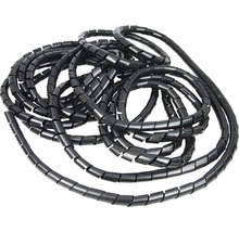Kabelspiral Ø 6mm 10m svart-thumb-0