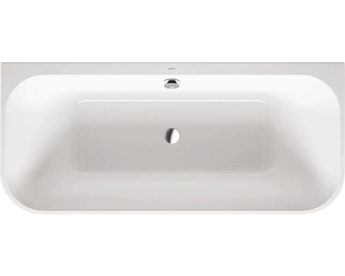 Badkar mot vägg Duravit Happy D.2 vit slät universal 80x180 cm