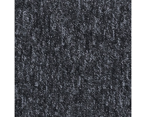 Heltäckningsmatta Altino FB 77 400cm bred (metervara) Närbild av en mörkgrå matta med en melerad textur.