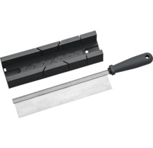 Finsåg med geringslåda 250 mm