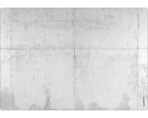 Stänkpanel för kök MYSPOTTI Pop betongvägg 590x410 mm mySPOTTi stänkskydd med betongutseende
