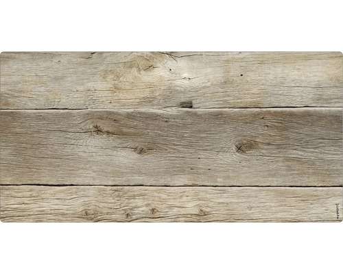 Stänkskydd till badrum MYSPOTTI Aqua brun 900 x 450 mm Trä Träplankstruktur