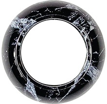 Täckram SCHNEIDER ELECTRIC Renova 1-fack svart marmor, 1831255-thumb-0