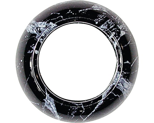 Täckram SCHNEIDER ELECTRIC Renova 1-fack svart marmor, 1831255