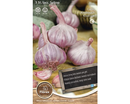 Sultop vitlökspaket med tre stycken
