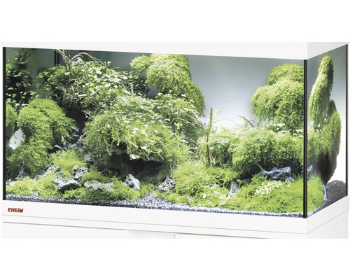 Akvarium EHEIM GB 62 vivalineLED 150 61x51x54cm ca 150L endast med överpanel utan belysning och annan teknik vit