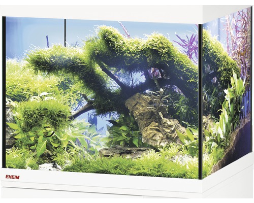 Akvarium EHEIM GB 82 vivalineLED 126 81x36x40cm ca 126L endast med överpanel utan belysning och annan teknik vit