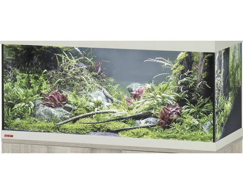 Akvarium EHEIM GB 105 vivalineLED 180 101x41x49cm ca 180L endast med överpanel utan belysning och annan teknik grå ek