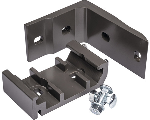 Metallvinklar och skruvar för montering