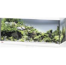 Akvarium EHEIM GB 123 vivalineLED 240 121x41x54cm ca 240L endast med en överpanel utan belysning och annan teknik vit