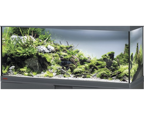 Akvarium EHEIM GB 123 vivalineLED 240 121x41x54cm ca 240L endast med en överpanel utan belysning och annan teknik antracit