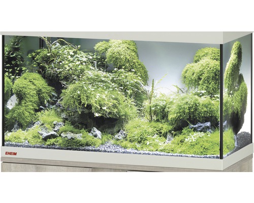 Akvarium EHEIM GB 62 vivalineLED 150 61x51x54cm ca 150L endast med överpanel utan belysning och annan teknik grå ek