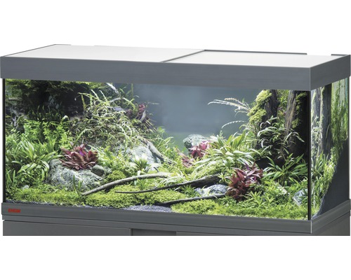 Akvarium EHEIM Vivaline 180 med LED-belysning, värmare, filter antracit