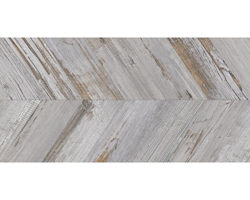 Dekorativa grå vägg- och golvplattor i fiskbensmönster