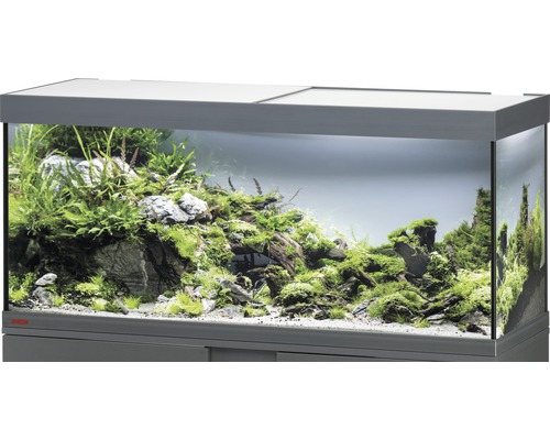 Akvarium EHEIM Vivaline 240 med LED-belysning, värmare, filter antracit