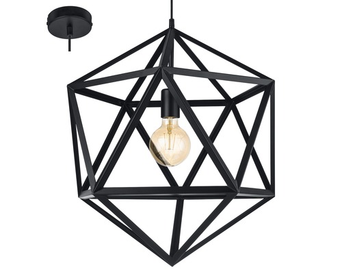 Taklampa EGLO Embleton Ø46cm E27 svart Taklampa EGLO Embleton Ø46cm E27 svart