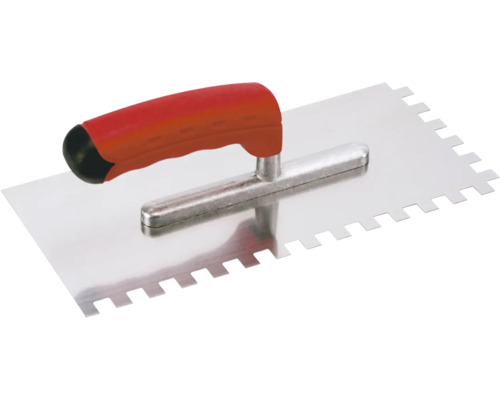 Fixkam KAUFMANN rostfritt stål tandad mjukt grepp 10x10 mm Fixkam KAUFMANN rostfritt stål tandad mjukt grepp 10x10 mm